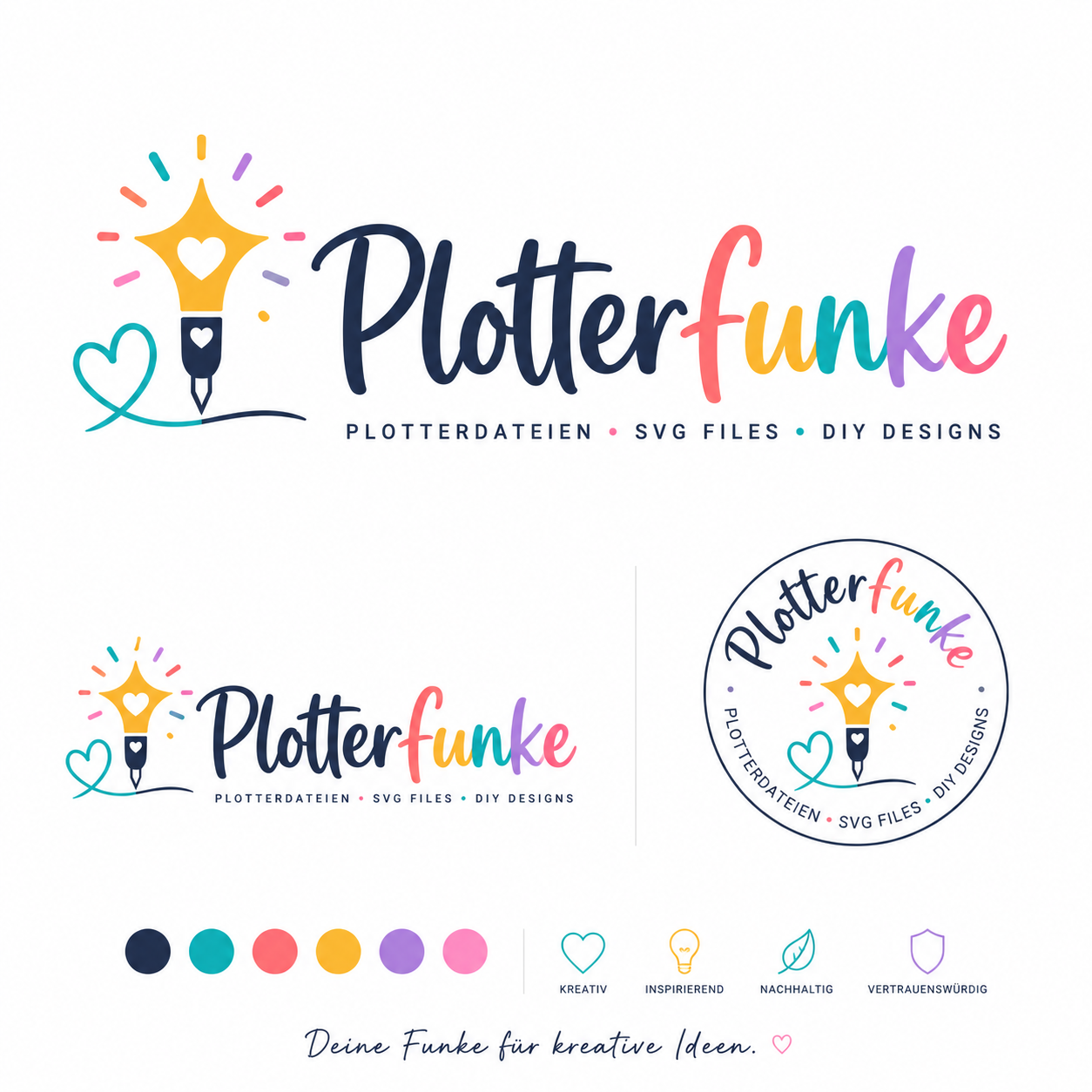 Plotterfunke – Plotterdateien, SVG Files, DIY Designs